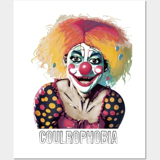 Coulrophobia, Fear of Clowns Posters and Art